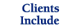 Clients Include